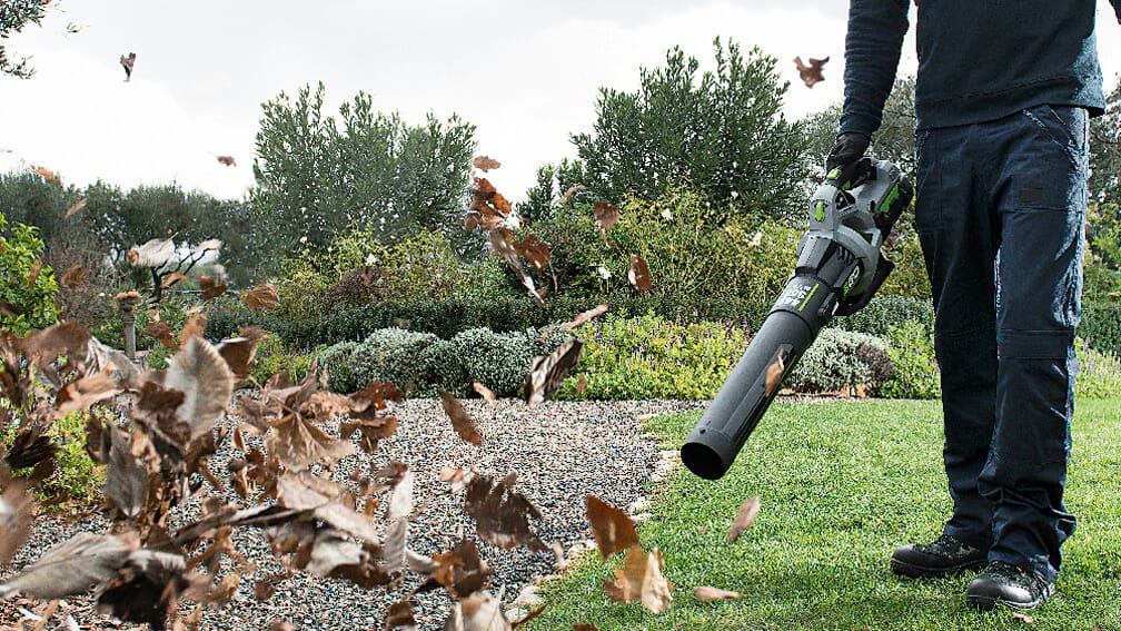 Small electric store leaf blower