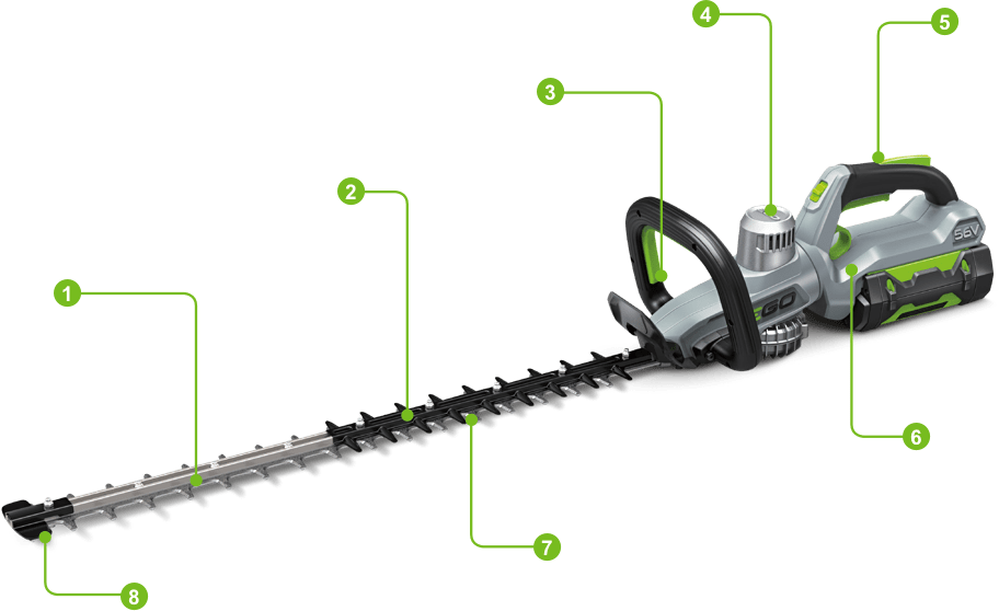 Hedge Trimmer Key Features Image