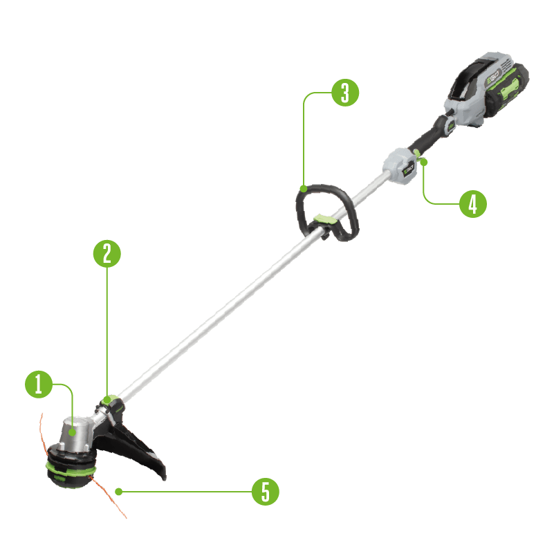 Line Trimmer Key Features Image