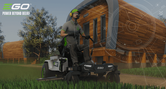 Lawn Mowing Simulator - Dino Safari