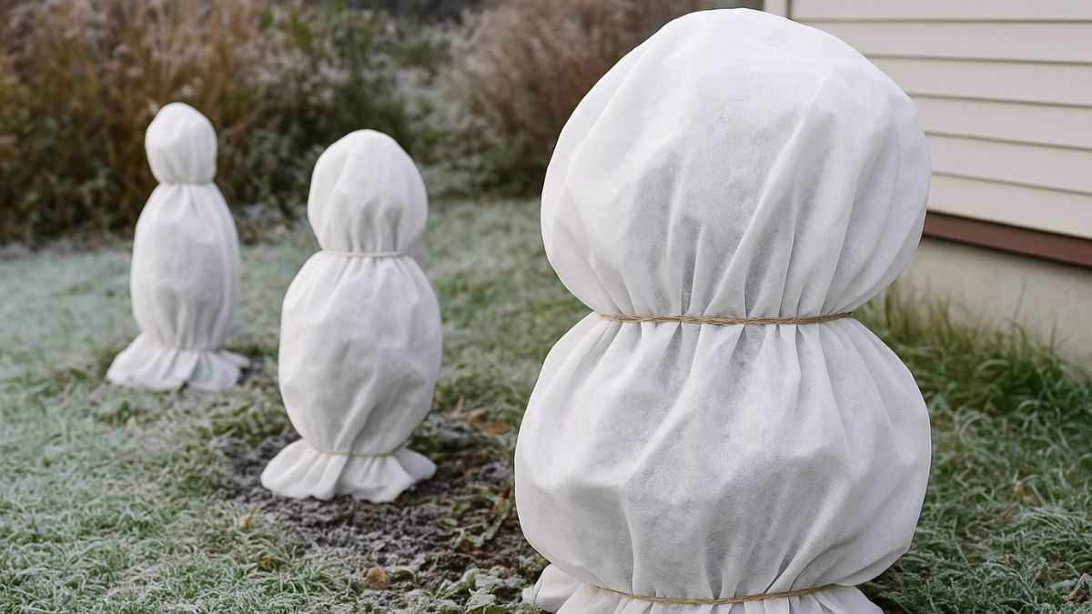 How to protect plants from frost this winter