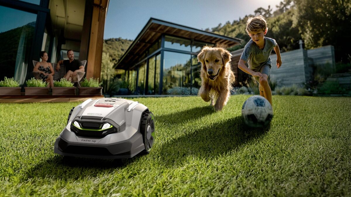 Meet the AURA-R2: EGO's First Wire-Free Robot Lawn Mower