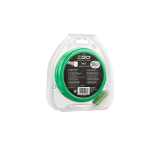 15m egopowerplus 33cm st1300e faden bordures rasentrimmer gedraaid maaidraad